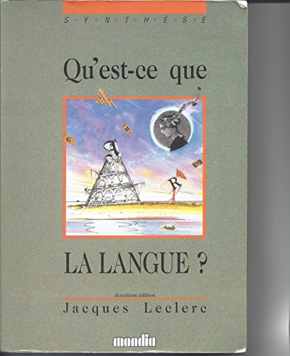 Qu'est-ce que la langue?
