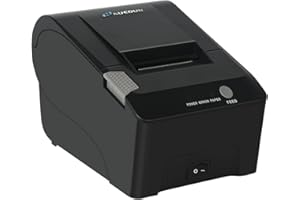 NUCOUN Receipt Printer VCP-58PLUS 58mm Thermal POS Receipt Printer, RS-232 Serial & Cash Box Interface,Connect VC-7 VC-3 Money Value Counter with RS-232 Cable