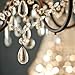 Aero Snail 5-Light Candle Chandelier Country Painting Crystal Lighting Fixture