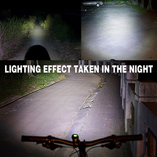 image for SpoLite Bicycle Lights, Powerful Lumens Bike Light,USB Rechargeable Bi