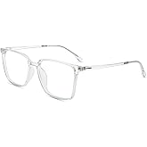 Firmoo Oversized Blue Light Blocking Glasses, Anti Digital Eyestrain Computer Glasses Scratch TR Lightweight Eyewear Frames