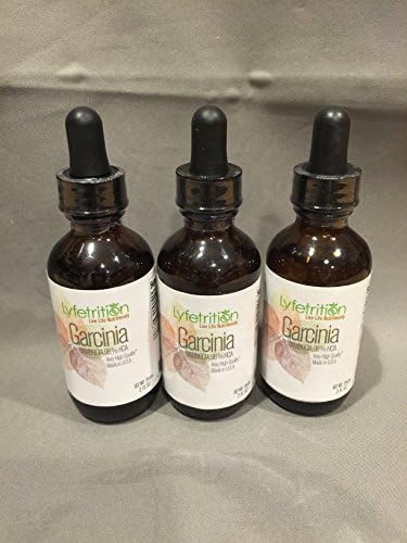 3 x Absonitrix Lyfetrition Garcinia Cambogia 98% HCA Liquid Drops-2 Oz Top High Quality New