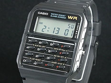 Montre Calculatrice Vintage Casio CA53W-1 Pour Homme – Rétro Et Fonctionnelle