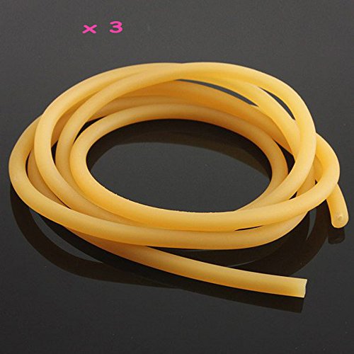 3 x 1 M. size 1.74.5mm Natural Latex Rubber Surgical Band Hose