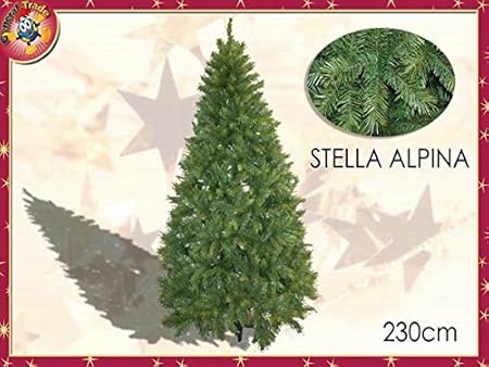 Albero Di Natale Stella Alpina.Albero Di Natale Mod Stella Alpina Altezza 2 30mt Con 1315 Rami 422138 Amazon It Casa E Cucina