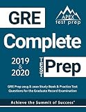 GRE Complete Test Prep: GRE Prep 2019 & 2020 Study Book & Practice Test Questions for the Graduate R