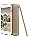 iPhone 6 Plus Case, LoHi iPhone 6s Plus Case [Ultra Slim] Hard PC Anti-Scratch Shock Absorption Case Snag-on Mesh Thin Back Protective Shell Cover for Apple iPhone 6 6s Plus 5.5 inch - Tyrant Gold