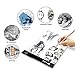 LED Tracing Light Box Elfeland A4 Size Ultra-Thin Painting Light Pad USB Power Cable Dimmable Brightness Portable Artcraft Painting Light Pad for Artists Drawing Sketching Animation Designing