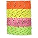Friendship Bracelets - 144 Piece - Four Neon Colors Pink, Green, Orange and Yellow for Girls, Party Favors, Goody Bag, Birthday Parties, Summer Camp Programs ,Durable ,Adjustable - by Kidsco