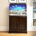 Solid Wood Aquarium Stand 37 Gallon Espresso Color Rectangle Design & Modern Style – Skroutz Dealsthumb 1