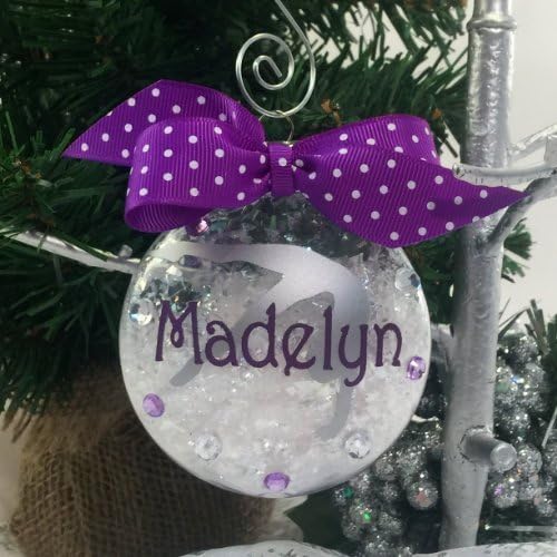 Gymnast Handspring Ornament Personalized With Your Name and Your Colors
