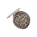MOP Antique Round Compact Magnifying Make up Double Sided Mirror Mother of Pearl Art Arabesque