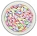 Ancefine Assorted Plastic Sea Shell Fish Spacer Beads for Kids Jewelry Making Party Decoration,8~15 mm,500 Pieces
