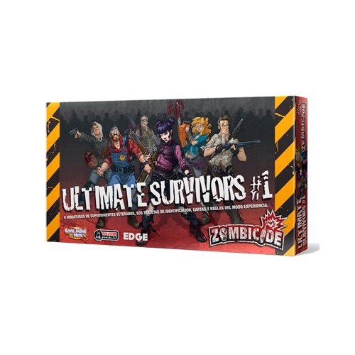 Zombicide Box of Zombies 1 Ultimate Survivors Board Game