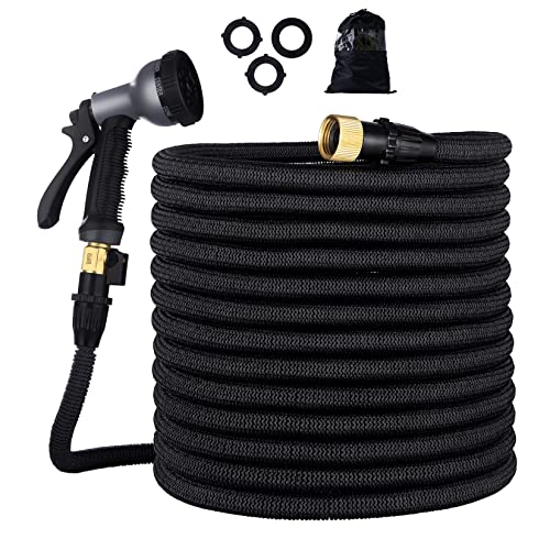 Gospire 100ft Expandable Garden Hose Strongest Flexible Water Hose