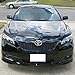 Front Bumper Lip Compatible with 2007-2009 Toyota Camry LE, SE, XLE Only, Factory SE Style Black PU Front Lip Finisher Under Chin Spoiler Add On by IKON MOTORSPORTS