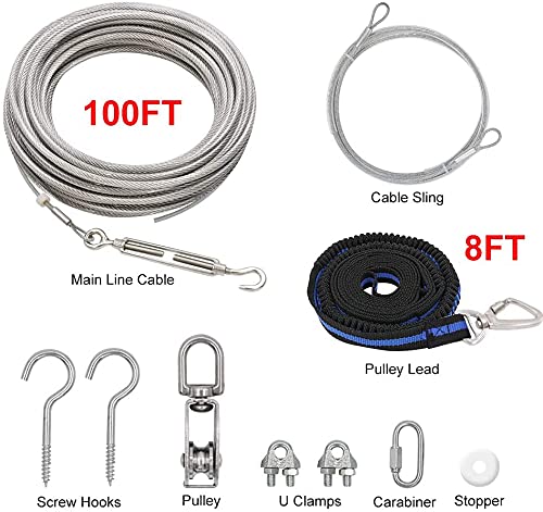 100 ft tie out cable