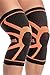 Mava Sports Knee Compression Sleeve Support for Men and Women - Perfect for Powerlifting, Weightlifting, Running, Gym Workout, Squats and Pain Relief