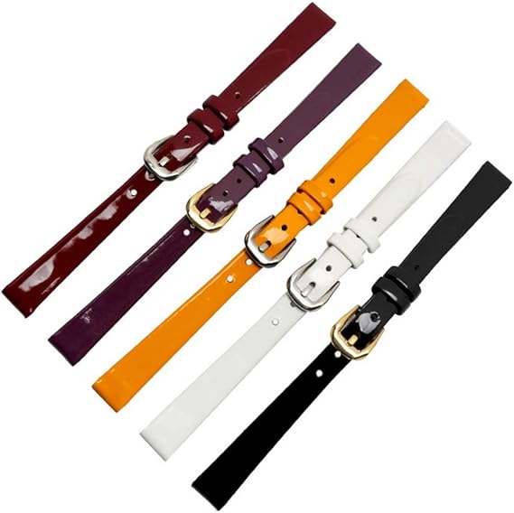 Bracelet de Montre 6mm 8mm 10mm Qualité Bracelet de Montre en Cuir