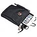 Ranboo Small Crossbody Purse Messenger Bag Belt Pouch Cell Phone Holster with Belt Clip Belt Loop Shoulder Strap Fit for iPhone 16 Plus 15 Pro Max 14 Pro Max Samsung Galaxy S25 Edge S24 Ultra (Black)