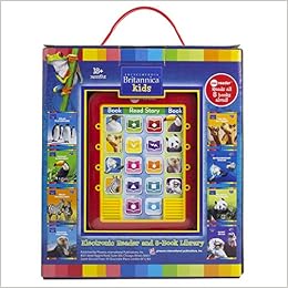 Encyclopedia Britannica Kids Me Reader Electronic Reader and 8-Book Library - PI Kids Encyclopedia Britannica Kids Me Reader Electronic Reader and 8-Book Library - PI Kids