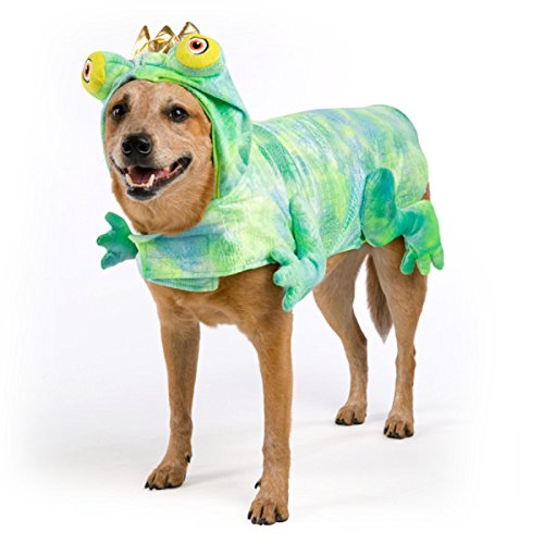 King Frog Dog Pet Costume