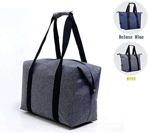 lunch bag Insulated Lunch Tote Bag Picnic Bag Adult Men Womens (Grey)