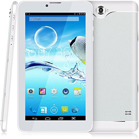 7" Inch Android Tablet,PADGENE Android7.0 Tablet Phablet With WIFI Bluetooth GPS Dual Sim Card Slot Dual Camera Tablet PC MTK8321 Quad core 1GB RAM+8GB ROM [2018
