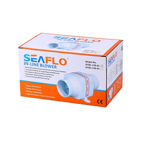 Marine-Boat-12v-Electric-in-Line-Bilge-Air-Blower-130cfm-3