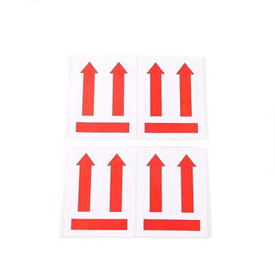 100PCS This Side End up Stickers Red Arrow Symbol Kuwait Ubuy