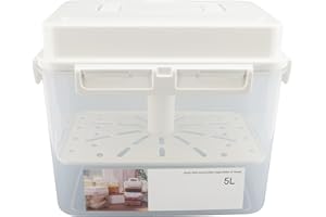 5L Premium Fermentation Storage Container Airtight Leakproof with Sealed Lid and Handle for Pickles Kimchi Sauerkraut Vegetab