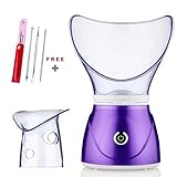 Beauty Nymph Facial Steamer Professional Sinus Steam Inhaler Face Skin Moisturizer Facial Mask Sauna Spa Steamers with Aromatherapy Diffuser Humidifier Function