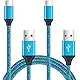 USB C Cable, 2-Pack 6ft AndHot Fast Charge Type C Charger Charging Cords Compatible with Samsung Galaxy S9 S8, LG Stylo 4 G7 ThinQ Q7+ V20 G6 G5, Moto G6/X4/Z3/Z2 Play, Google Pixel 3 2 XL,OnePlus 6T
