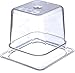 Carlisle FoodService Products Storplus Food Pan, Food Storage Container with Spoonable Corners for Catering, Buffets, Restaurants, Polycarbonate (Pc), 1/6 Size 6 Inches Deep, Clear