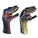 Tecesy Dinosaur Hand Puppet Toys, Soft Rubber Realistic 12 Inch Raptor Dinosaur Head
