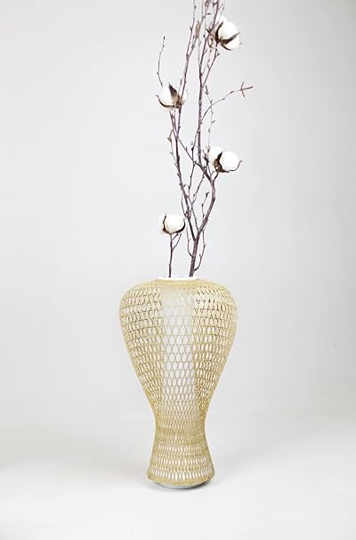 Amazon.de: anaan Vase aus Keramik Blumenvase für getrocknete Blumen