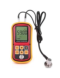 LotFancy Digital Rango de espesor ultrasónico Gauge Tester Meter, 1.2   220 mm