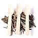 HUJI Eco-Friendly Disposable Wooden Forks Set Silverware for Birthday Party Events Holiday Family Gathering Camping BBQ Cutlery (50 ct., Forks)