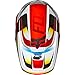 Fox Racing V1 Motif Youth Boys Off-Road Motorcycle Helmet - Red/White / Large