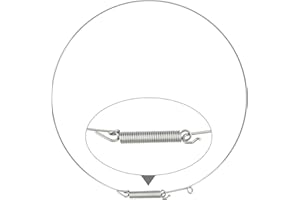 HONKADOR ACA56078801 Boot Seal Retaining Ring, Fits for Kenmore, LG & Maytag Washers, Replaces AP4998833, AH3530864, EA3530864, PS3530864 – LG ACA56078801 Washer Clamp Assembly, Gasket Clamp Assembly