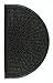 M+A Matting 272 Waterhog Grand Classic Polypropylene Fiber Half Oval Entrance Indoor/Outdoor Floor Mat, SBR Rubber Backing, 1.8' Length x 3' Width, 3/8