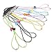 Natuworld 1Dozen(12pcs) Colorful Elastic Adjustable Reading Glasses Eyewear Eyeglass Cord Neck Strap Rope Chains Holder for Kids