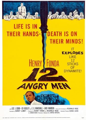 OMG Printing 12 Angry Men Poster/Print/Picture Satin Photo Paper - A4-210mm x 297mm