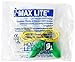 Howard Leight LPF30 Max Lite Corded Earplugs, Green, Pack of 100 Pairs