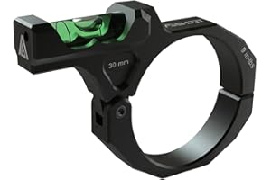 AGSHOOT Precision Scope Bubble Level, Anti-Cant Riflescope Level Bubble for Long Range Shooting & Competition | 25.4/30/34/35