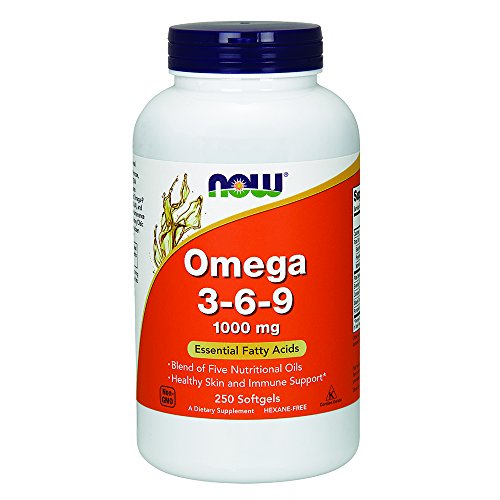 NOW Omega 3-6-9 1000 mg,250 Softgels