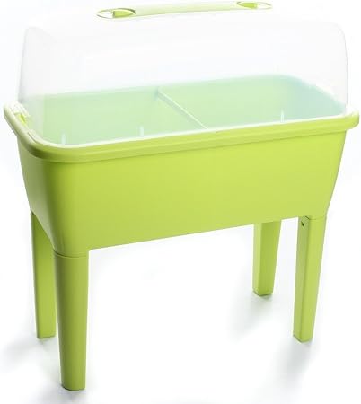 Prosperplast Huerto Urbano m con Invernadero 52 l, Pistacho, ZA18 ...