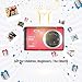 2.8 inch TFT LCD Rechargeable HD Mini Digital Camera, Vmotal Video Camera Digital Students Cameras with 8X Digital Zoom 12 MP HD Compact Camera for Kids/Beginners/Elderly (Red)thumb 2
