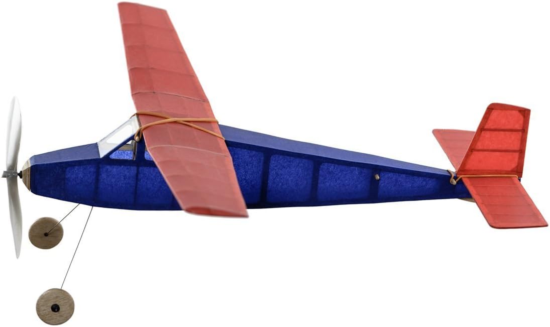 Sparrowhawk complete vintage model rubber-powered balsa wood aircraft plane kit that really flies!