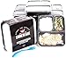 3 Compartment Meal Prep Containers With Clear Lids [10Set] Reusable Lunch Bento Boxes 36 Oz- Food Portion Control- BPA Free, Microwave, Dishwasher & Freezer Safe Stackable-EBook